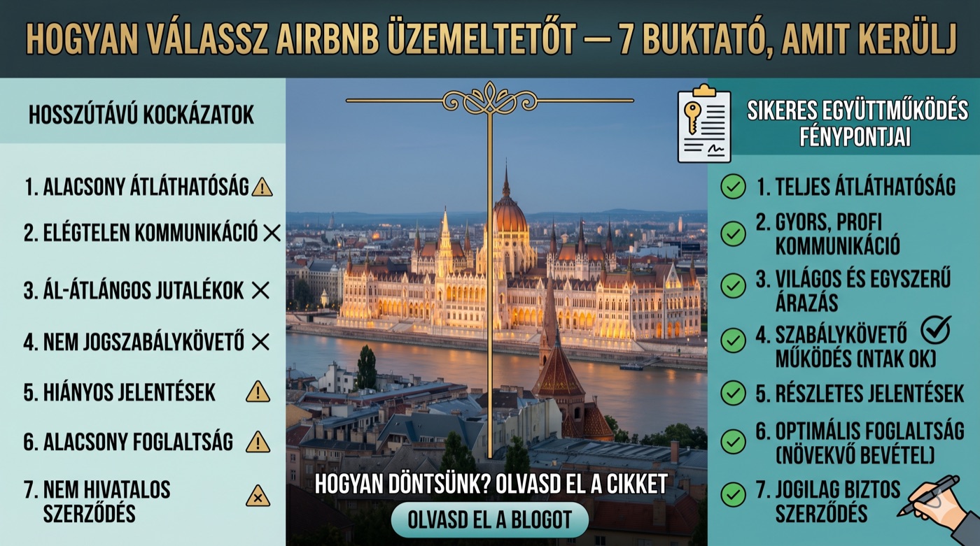 Hogyan válassz Airbnb üzemeltetőt — 7 buktató